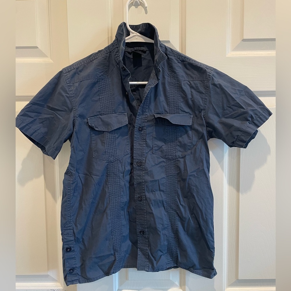 boys gap button up - L